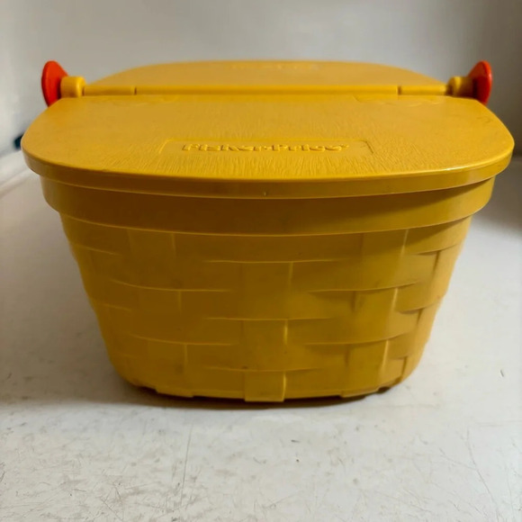 Vintage Fisher-Price  fun with food picnic toy basket 1988‎ - Picture 4 of 14